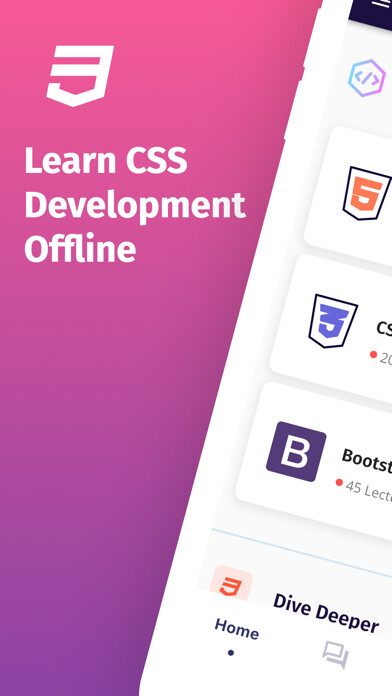 Emulate iPhone app Learn CSS 3 Offline Now [PRO] using MyAndroid